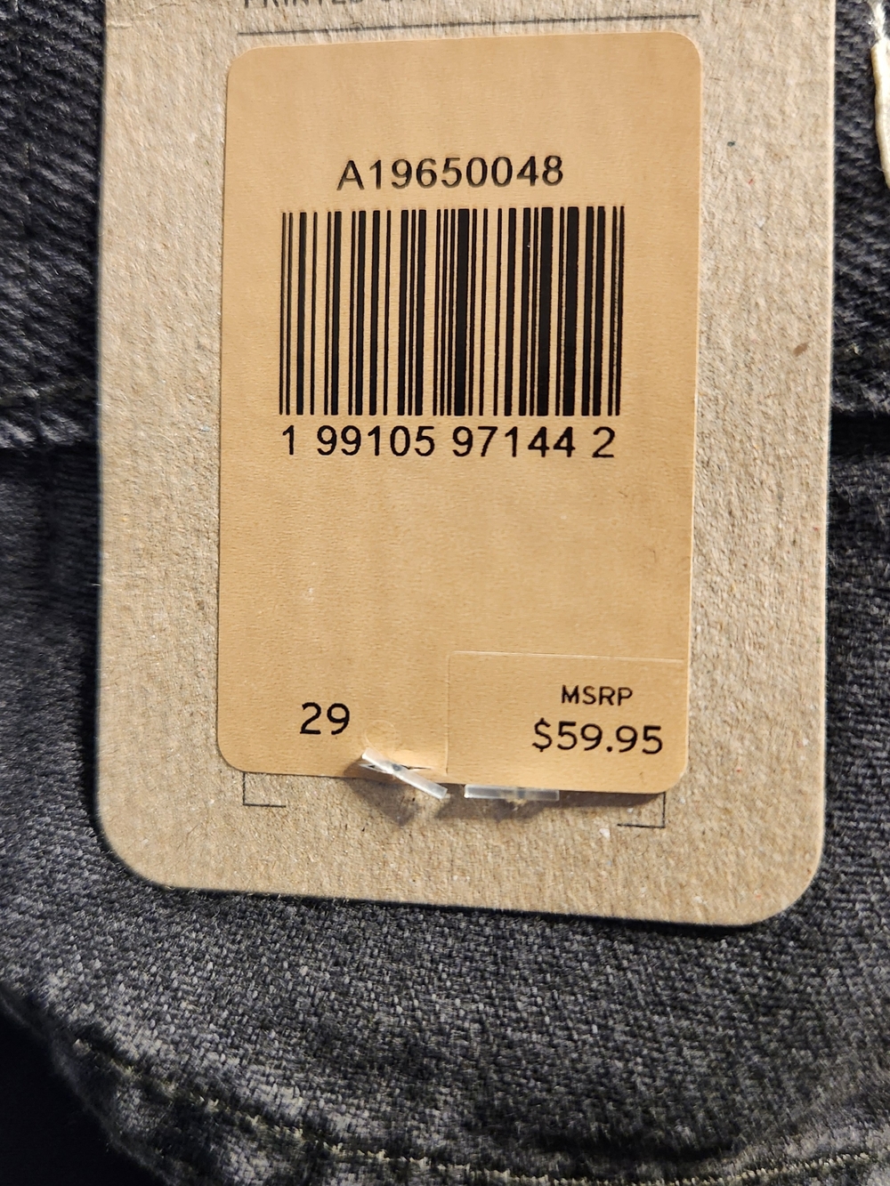 Levi's High-Waisted Mom Shorts in Washed Black Denim - Picture 6 of 6
